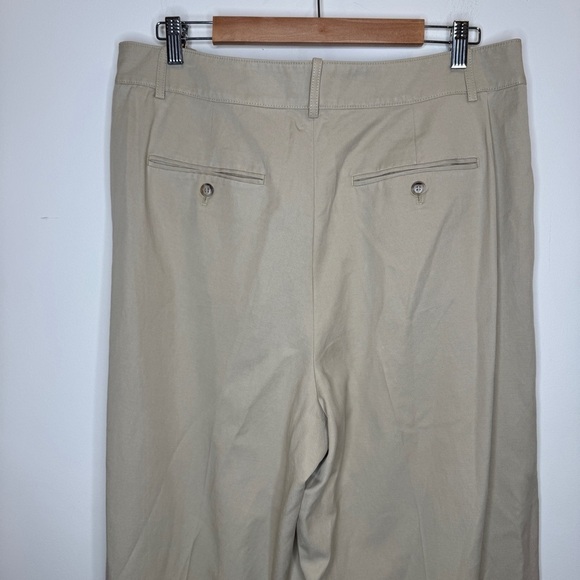 NWT Madewell Plus Harlow Wide-Leg Pant in Beige Size 16 Petite - Picture 4 of 6